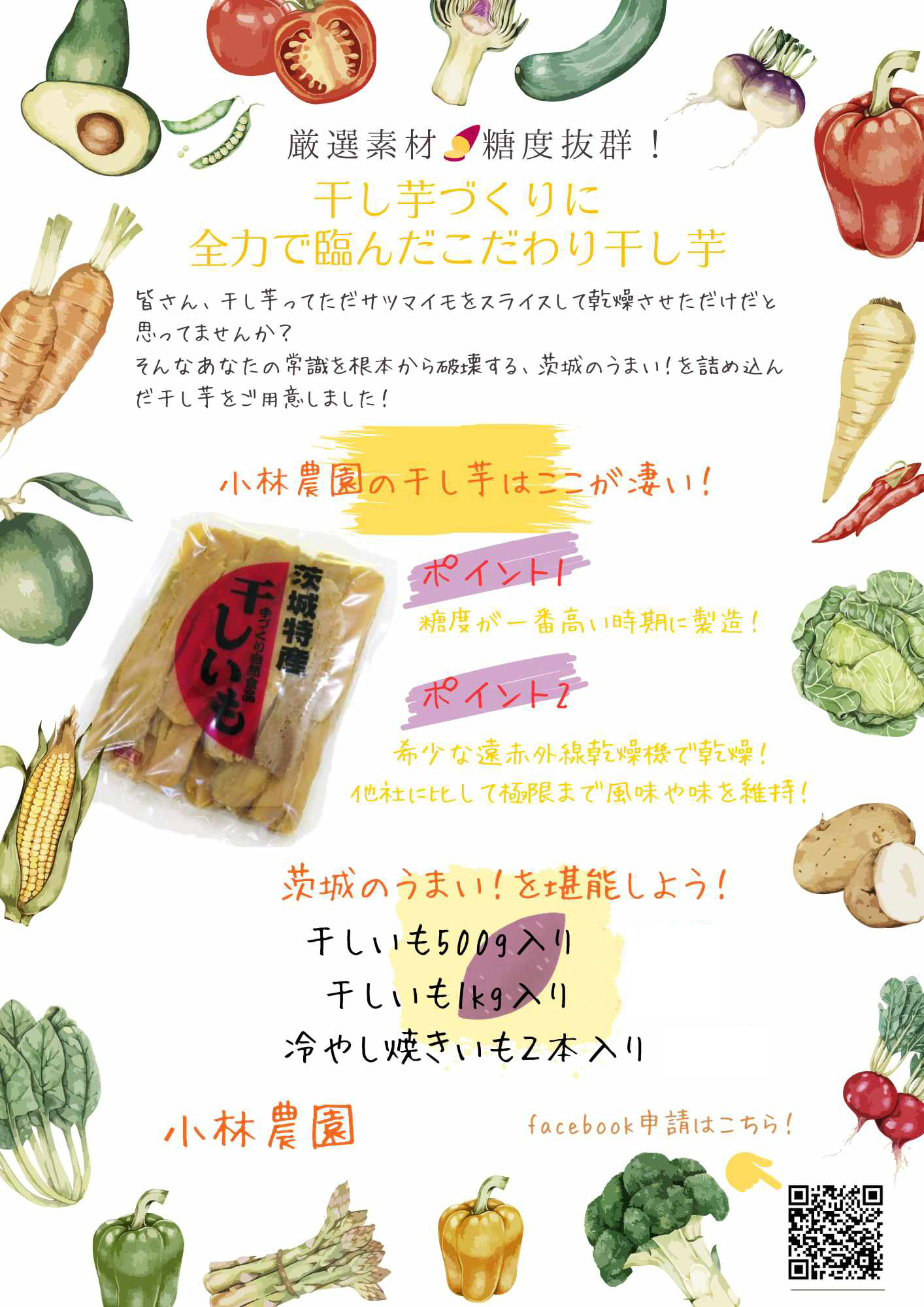 小林農園のWebサイトへようこそ。